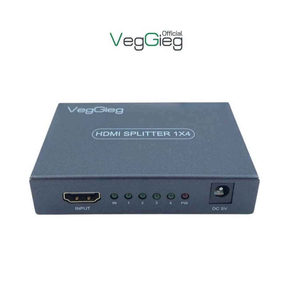 VegGieg 1x4 HDMI Splitter V-HD07