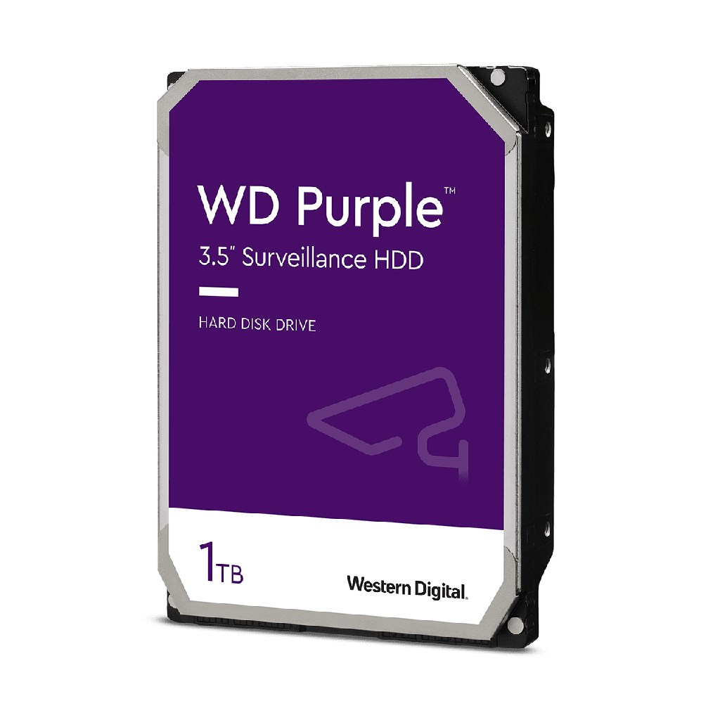 WD SATA HDD Purple 1TB WD10PURZ