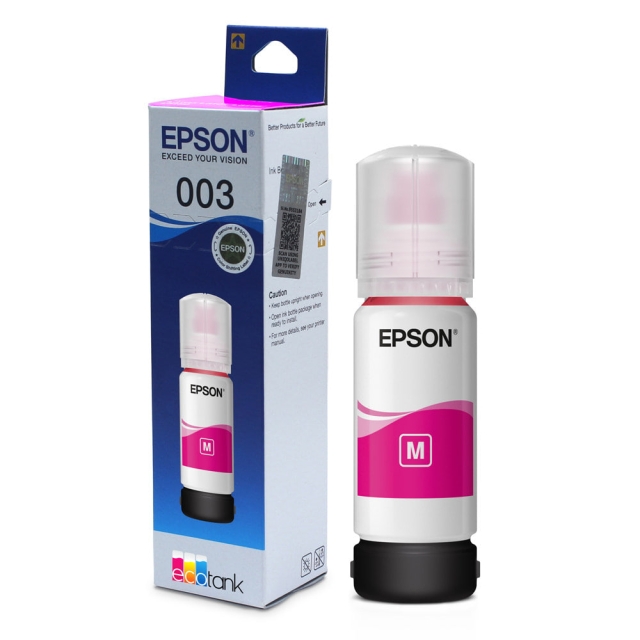 Epson Ink Bottle 003 Magenta C13T00V398