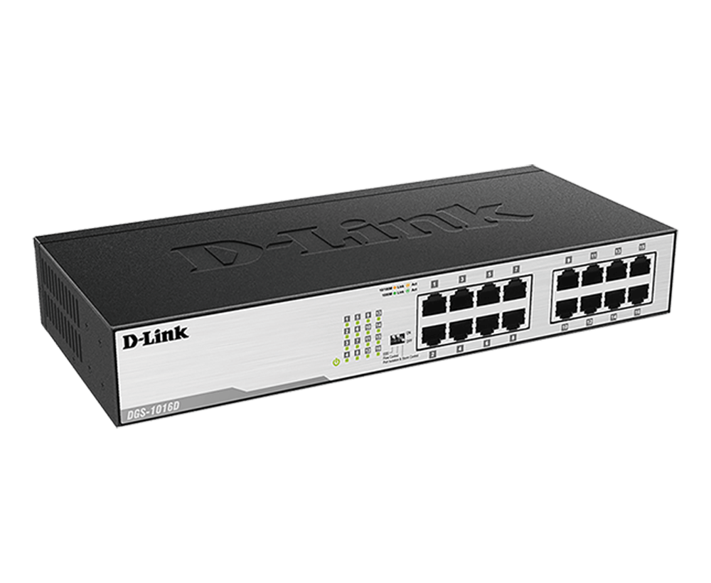 DLink DGS-1016D Gigabit 16 Port Switch