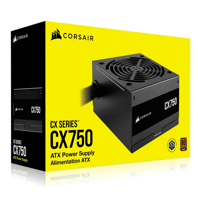 Corsair PSU CX750 Bronze 750W CP-9020279-IN