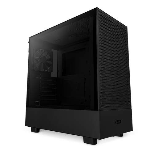 NZXT Case H5 Flow Black 2x120mm Fans CC-H51FB-01