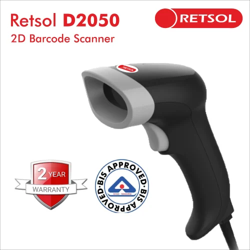 Retsol Barcode Scanner 2D D2050+