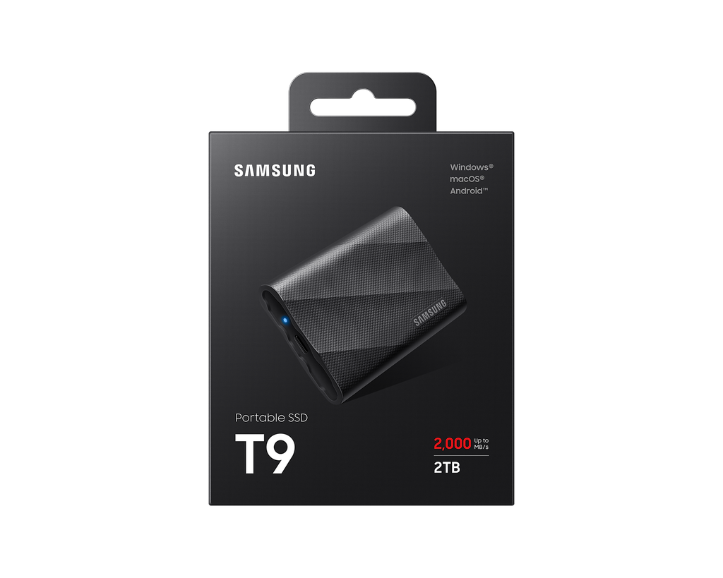 Samsung T9 2TB Portable SSD MU-PG2T0B/WW