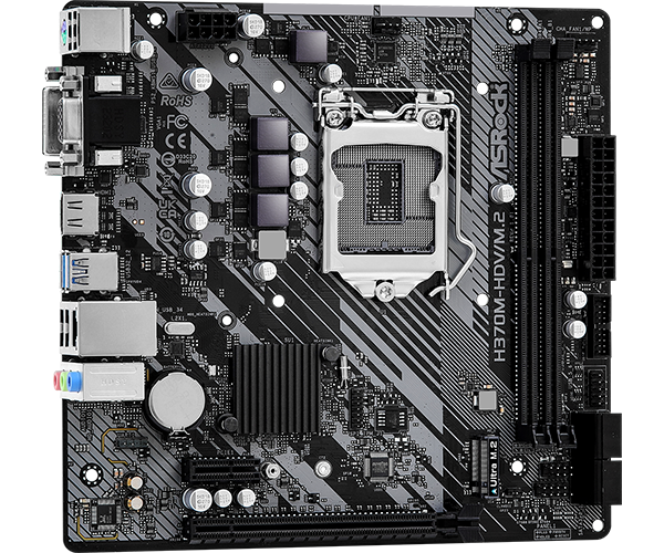 Asrock H370M-HDV/M.2 DDR4 Board