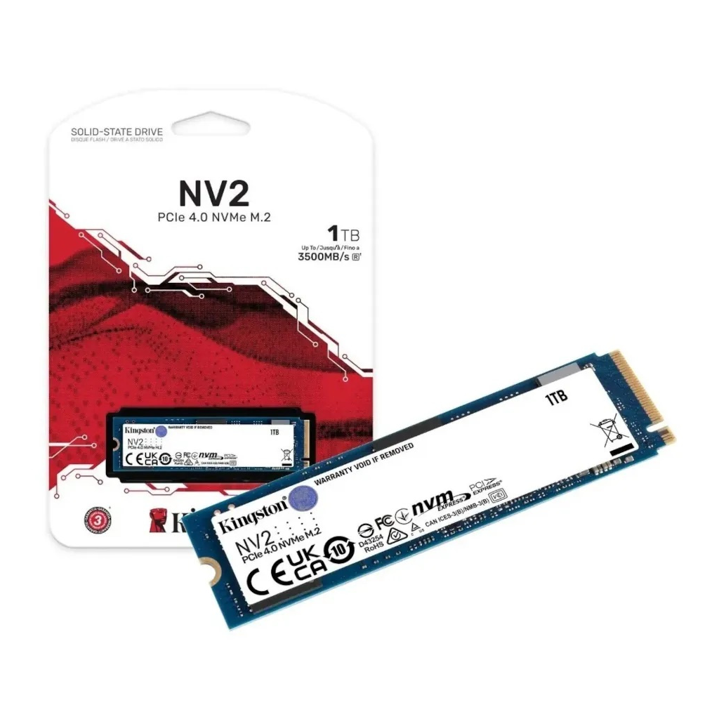 Kingston 1TB NV3 M2 NVME PCIe Gen 4 SSD SNV3S/1000G