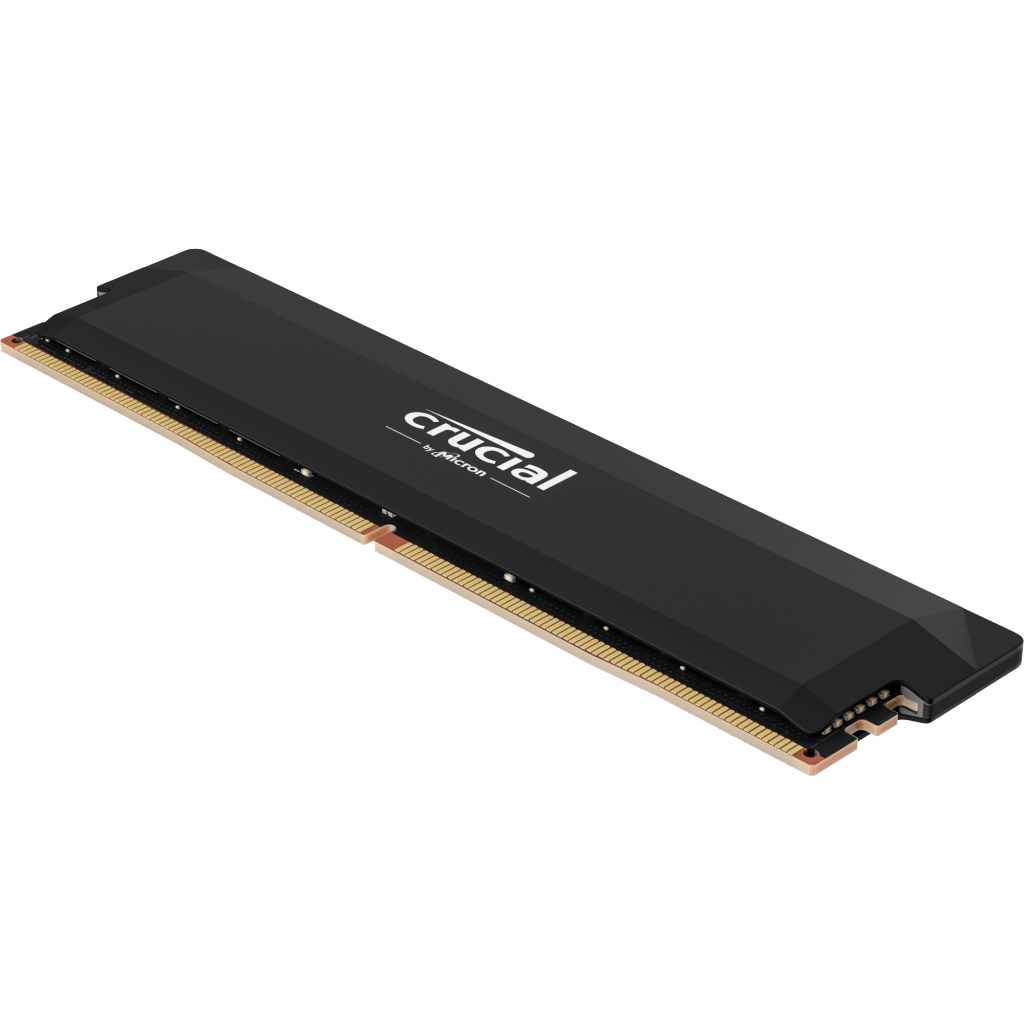 Crucial Pro 16GB  (16GBx1) DDR5 5600Mhz Black CP16G56C46U5