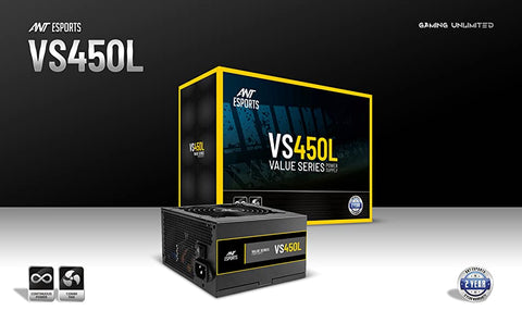 Ant Esports PSU VS450L 450W