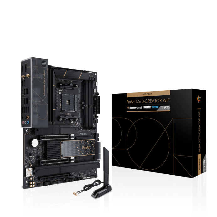 Asus PROART X570 CREATOR WIFI Board