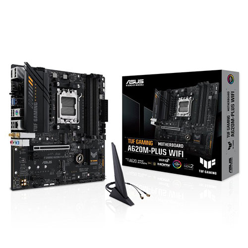 Asus TUF GAMING A620M PLUS WIFI Board