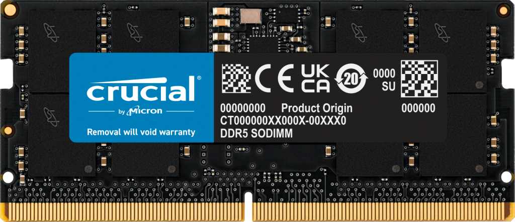 Crucial DDR5 16GB 5200Mhz Laptop