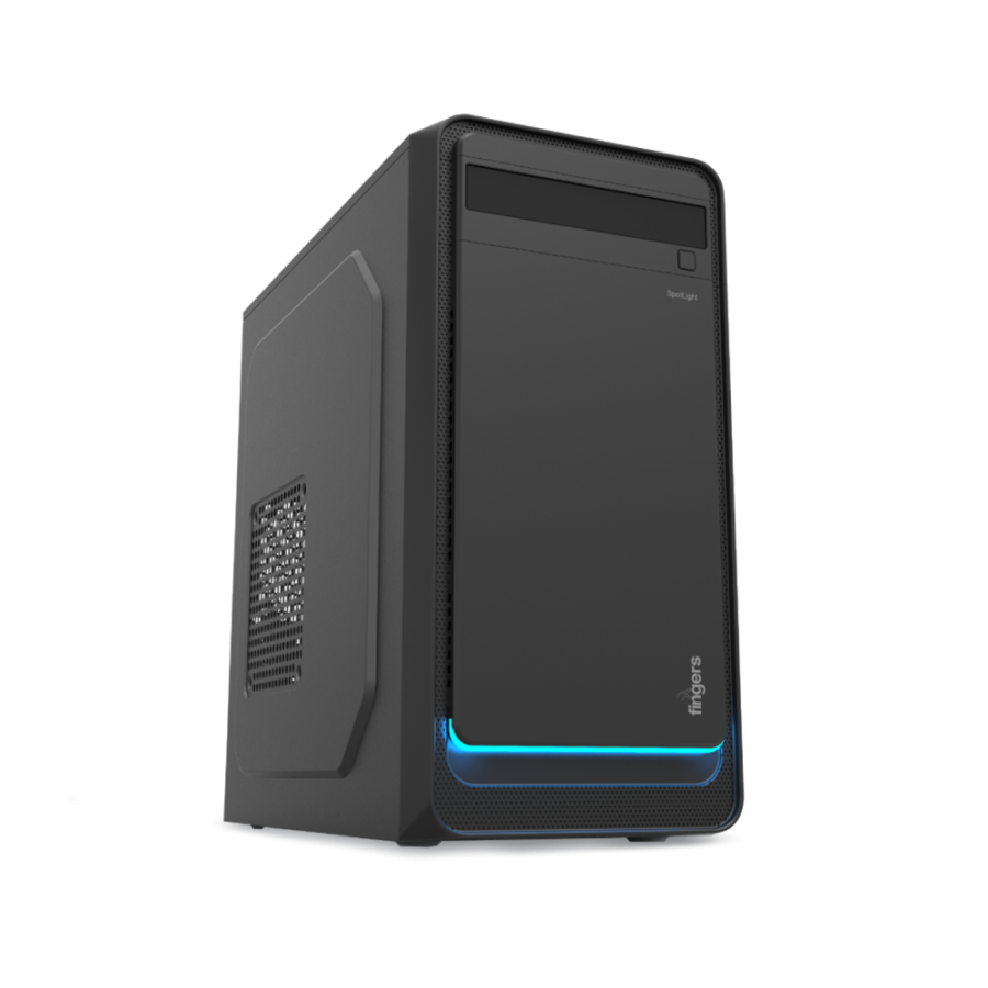 Fingers Case Micro ATX SpotLight With SMPS