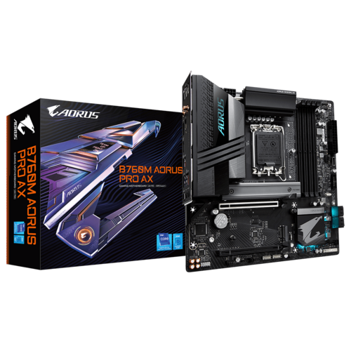 Gigabyte B760M AORUS PRO AX DDR5 Board