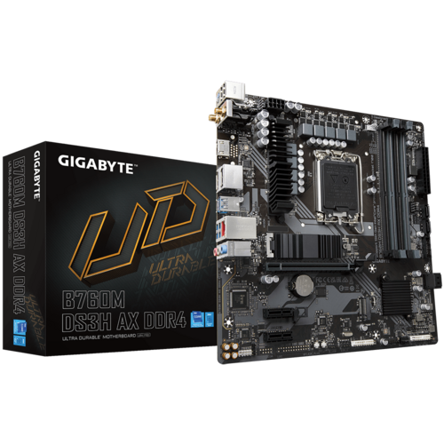 Gigabyte B760M DS3H AX DDR4 Board