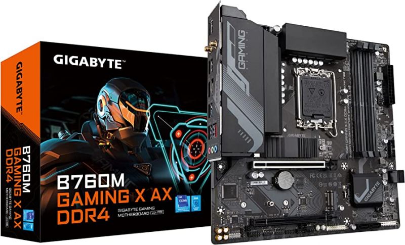 Gigabyte B760M GAMING X AX DDR5 Board