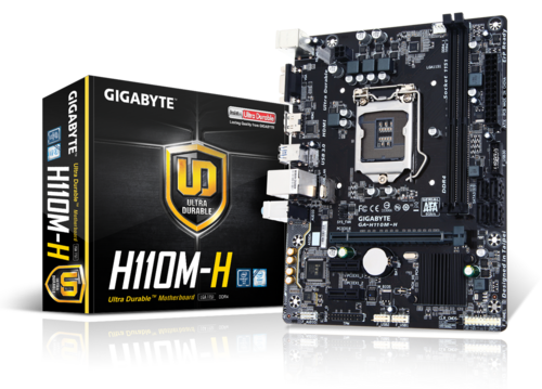 Gigabyte GA-H110M-H DDR4 Board