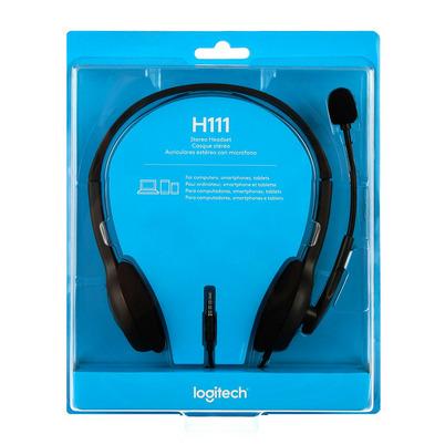 Logitech Stereo Headset H111 single pin