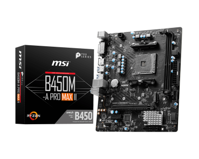 MSI B450M-A PRO MAX Board