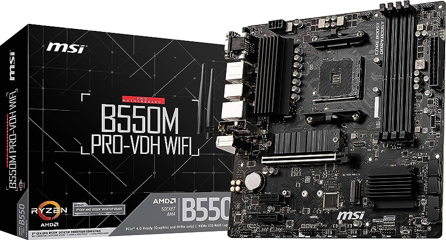 MSI B550M PRO-VDH WIFI Board