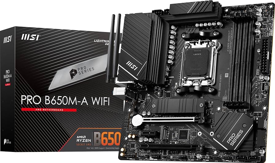 MSI PRO B650M-B Board DDR5