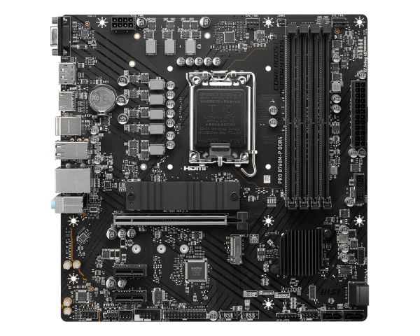 MSI PRO B760M-P DDR4 Board