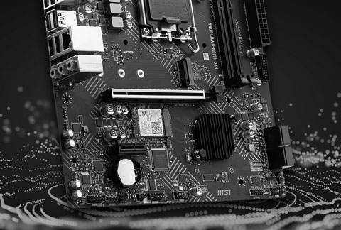 MSI PRO H610M G WIFI DDR4 Board