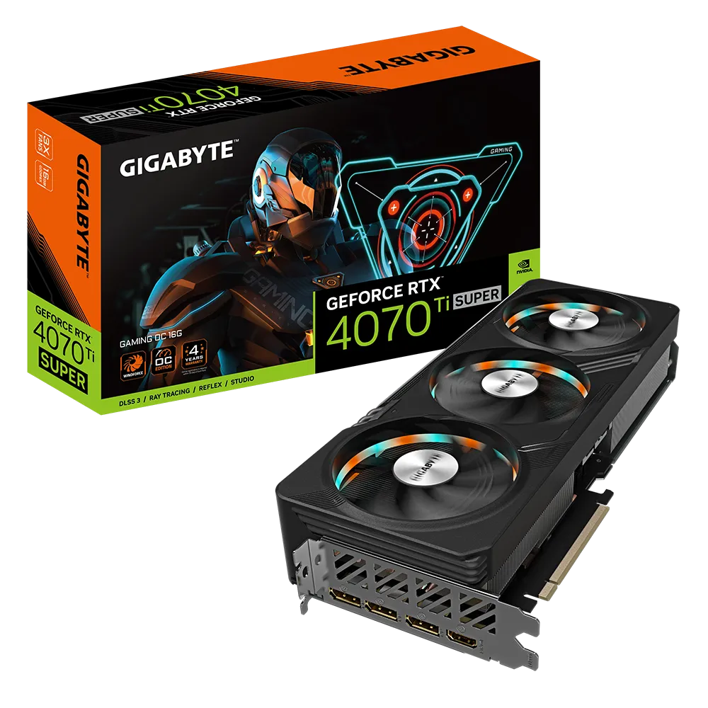 RTX4070Ti Super Gigabyte  GAMING OC 16GB DDR6 GV-N407TSGAMING OC-16GD