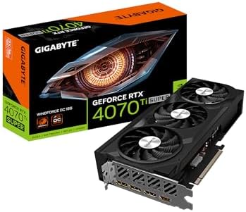 RTX4070Ti Super Gigabyte  WindForce OC  16GB DDR6 GV-N407TSWF3OC-16GD