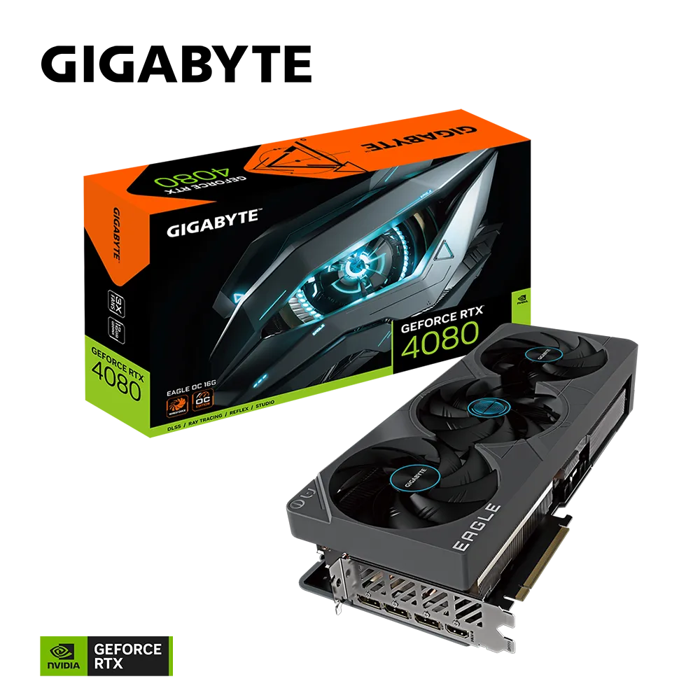 RTX4080 Gigabyte EAGLE OC 16GB DDR6 GV-N4080EAGLE OC-16GD