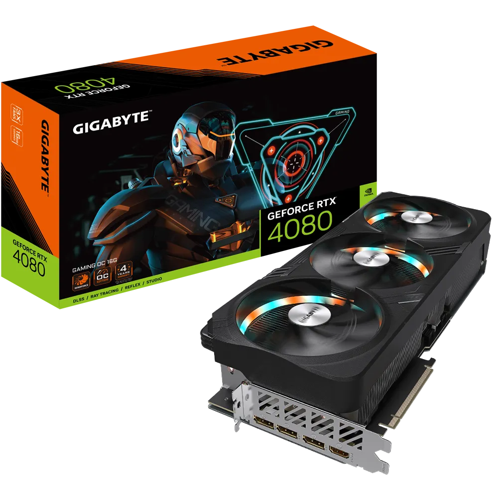 RTX4080 Gigabyte GAMING OC 16GB DDR6 GV-N4080GAMING OC-16GD