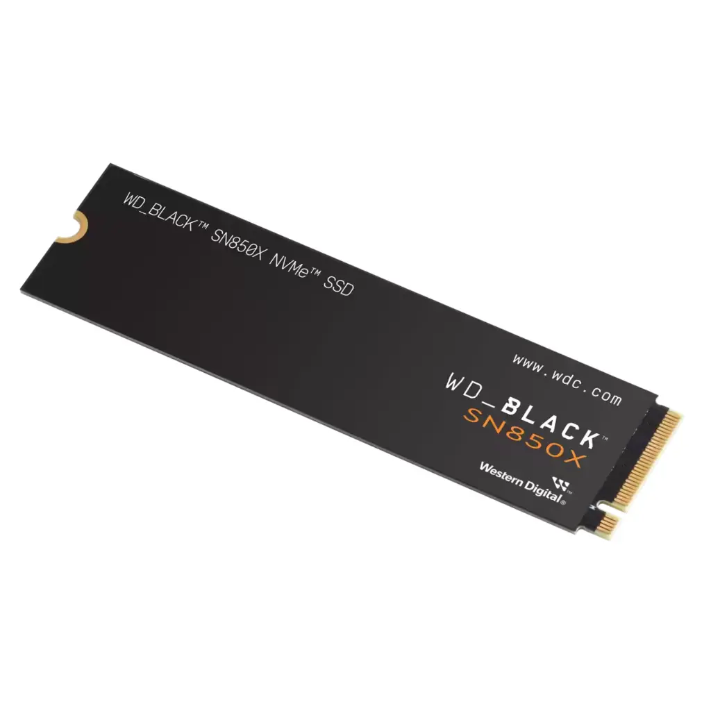 WD Black SN850X 1TB PCIE Gen4 NVMe SSD WDS100T2X0E